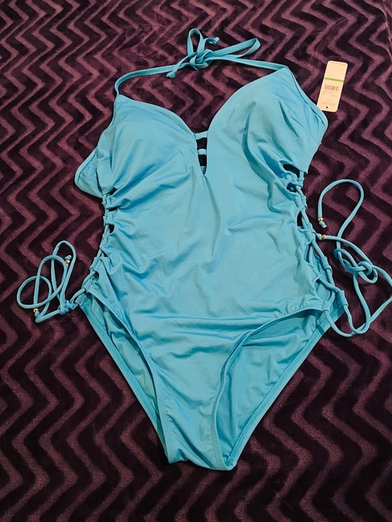 Laundry by Design Other - Laundry by Design blue Swimsuit One-piece size L